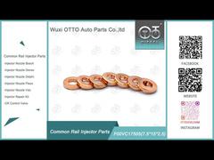 コモンレールインジェクター銅ワッシャー F00vc17505 (F 00V C17 505) シム銅 F00V C17 505 (7.1*15*2.5)