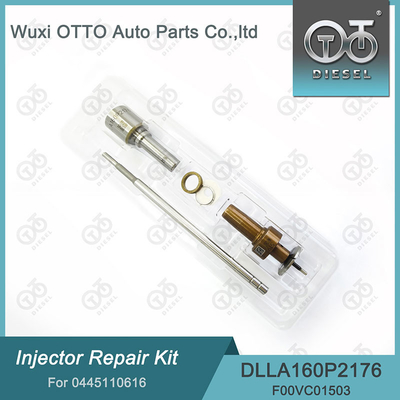 Bosch 0445110616 インジェクター修理キット、DLLA162P2176 ノズル付き