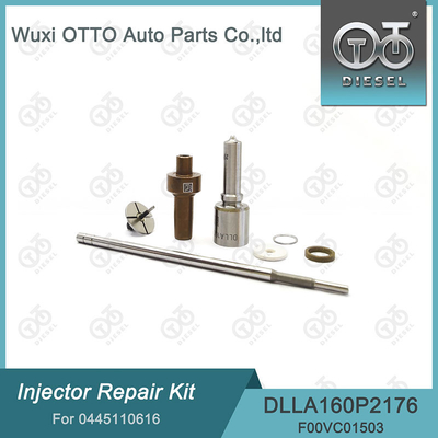 Bosch 0445110616 インジェクター修理キット、DLLA162P2176 ノズル付き