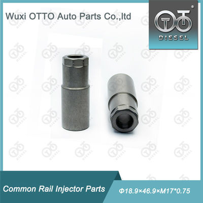 高速鋼ディーゼル燃料注射器 蓋ノズルナッツ サイズ Φ18.9×46.9×M17*0.75 紙箱のプラスチック袋付きピエゾ注射器用