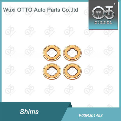 100 個コモンレールインジェクターシム F00RJ01453 銅ワッシャー F 00R J01 453