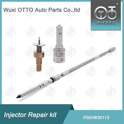 コモンレールインジェクター修理キット F00VW30113 インジェクター 0445110583 / 584 / 338002F610 用バルブキャップ T614 が含まれています