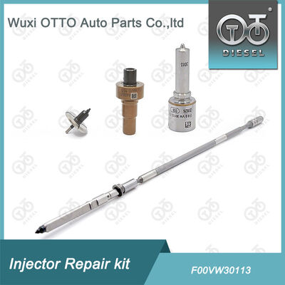 コモンレールインジェクター修理キット F00VW30113 インジェクター 0445110583 / 584 / 338002F610 用バルブキャップ T614 が含まれています