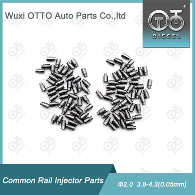 コモンレールインジェクター調整シムキット 2.0mm径 修理シムワッシャー 3.80-4.30 (0.05mm) 50枚/袋 ディーゼルインジェクター修理部品