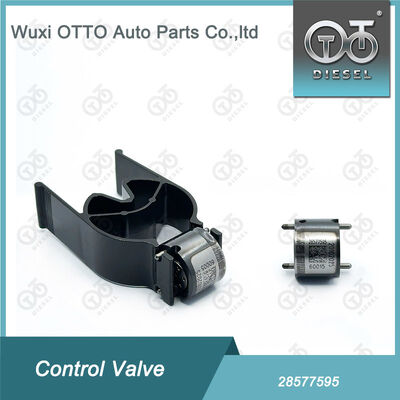 Common Rail Injector Control Valve 28577595 for Fuel Injector 28387604 Compatible with SYMC D16 X100 Compact SUV Diesel Engine